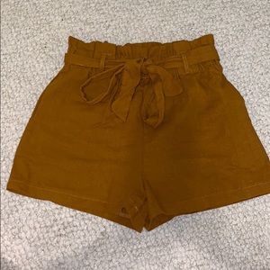 Paper bag shorts